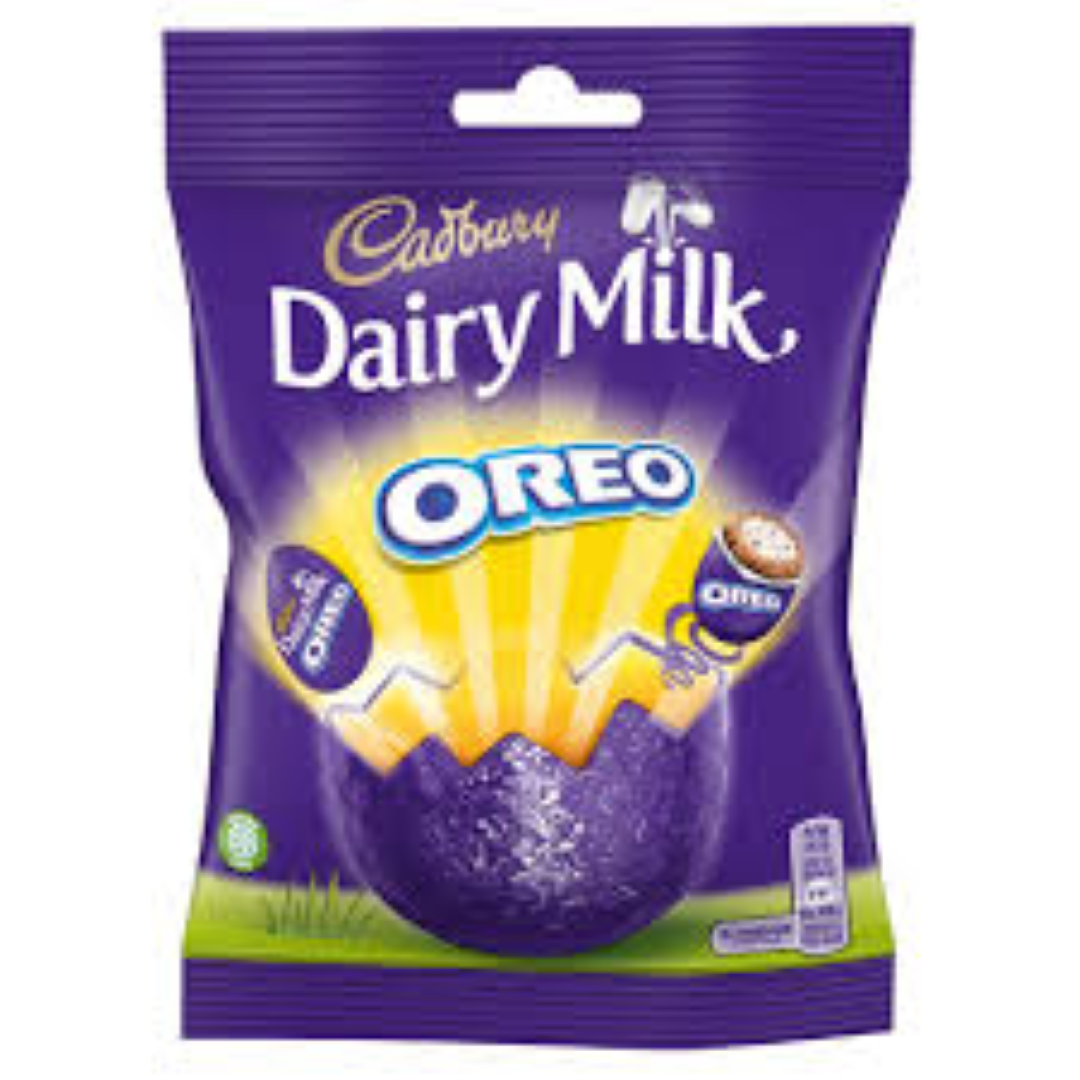 CADBURY OREO MINI EGGS BAGS 82G
